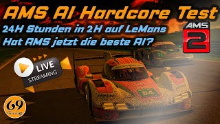 Automobilista KI im Härtetest I 24h LeMan Simulation in 2h [upl. by Neelie708]