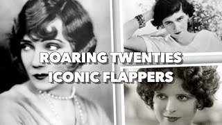 Top 5 Most Iconic amp Beautiful Flappers of the “Roaring Twenties” [upl. by Berck6]