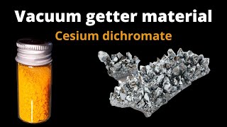 Making cesium dichromate from chromium metal and cesium chloride [upl. by Boni288]