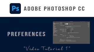 Learn Adobe Photoshop 2024 in Steps PREFERENCES [upl. by Lleznol]