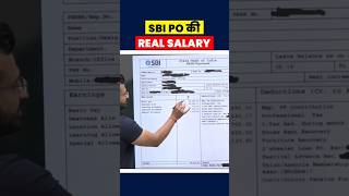 SBI PO Latest Salary Slip sbipo sbiposalary shrots [upl. by Adlesirhc478]