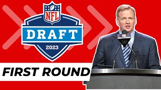 2023 NFL Draft 1st Round Reaction to every pick and trade [upl. by Ylrebme]