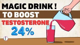 One Glass Daily can Boost Testosterone 24  Increase Testosterone Naturally  Testosterone Booster [upl. by Halsy]