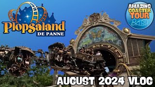 Theme Park 6  Plopsaland De Panne  August 2024 VLOG [upl. by Tamaru]