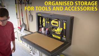 STANLEY® FATMAX® Folding Workbench [upl. by Buschi]