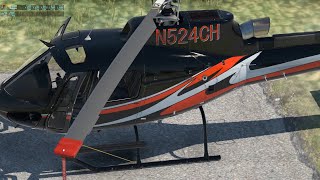 Cowansim H125 As350b3  First Flight and Quick Review [upl. by Aihsenod]