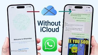 NEW Transfer WhatsApp Messages From iPhone to iPhone Without iCloud [upl. by Ardnic]