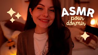 ASMR  Doux chuchotements pour dormir amp crépitement de feu  Nouvel appartement [upl. by Yuht]