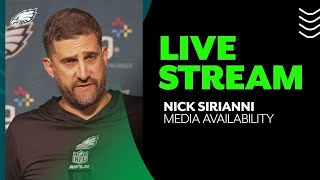 Nick Sirianni on the Eagles wild card matchup against the Buccaneers  Live Today at 1230pm [upl. by Eenar]