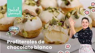 Profiteroles de chocolate blanco [upl. by Torey]