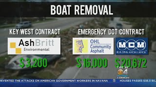 Exclusive Debris Debacle In Keys After Gov Scott Signs Emergency DOT Contract [upl. by Jelle516]