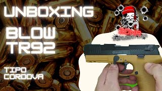 Unboxing Replica Traumatica BLOW TR92  TIPO CORDOVA [upl. by Sherborn]