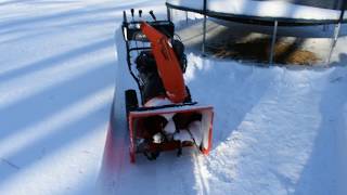 Ariens Platinum 24 SHO 369 AX January 3 2018 Ariens SHO [upl. by Nonnahs610]