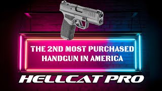 The Springfield Hellcat Pro The second most purchased handgun in America [upl. by Dnalwor]