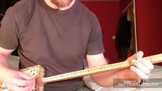 How To Play Diddley Bo by Seasick Steve on the Diddley Bow [upl. by Tod]