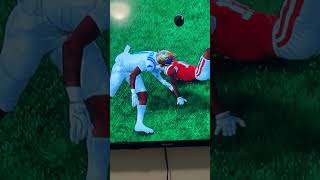 Lottery interception collegefootball bigtenfootball nebraskafootball uclafootball [upl. by Wallford57]