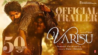 Varisu  Official Trailer  Thalapathy Vijay  Rashmika  Vamshi Paidipally  Dil Raju  SThaman [upl. by Llerehs]