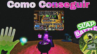 Como Conseguir el Guante Alchemist  Slap Battles  Roblox [upl. by Ahsined]