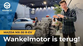 De Wankelmotor is TERUG  Mazda MX30 REV 2023  AutoRAI TV [upl. by Atirrehs]