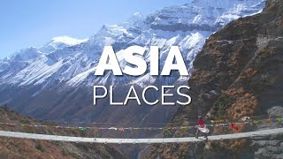 50 Best Places to Visit in Asia  Travel Video [upl. by Benedetto349]