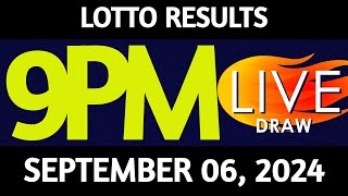 Lotto Result Today 900 pm draw September 06 2024 Friday PCSO LIVE [upl. by Bausch521]