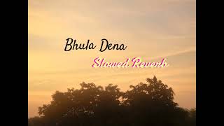 Bhula Dena  Slowed Reverb  Relaxing  For Working Study music lofi lofimusic study lofimusic [upl. by Endo251]