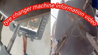 Tyre changer machine information video [upl. by Llaccm]