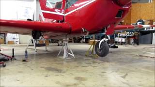 Bellanca 14193 landing gear check [upl. by Ellehcem]