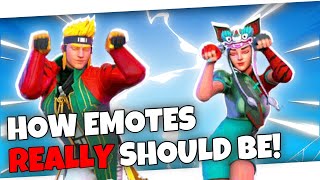 How Fortnite Icon Emotes Should Be [upl. by Macmahon]