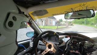 Rallye Sprint dHaillot 2024 WILLAERTTHEUNISSEN SS3 [upl. by Annil]