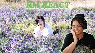 RM  WILDFLOWER  GOOSEBUMPS  BTS React  8 [upl. by Cai772]