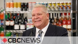 Premier Ford moves ahead with alcohol expansion plan as LCBO strike enters 6th day [upl. by Fiona]