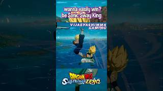 SONIC SWAY DANCE against Vegito in Sparking Zero dragonballsparkingzero shorts byebyebye [upl. by Lihp]