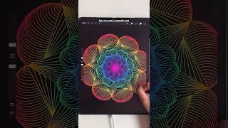 Mandala is  art procreate digitalart graphicdesign ipad tutorial abstractart cute [upl. by Eterg]