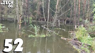 The Largest Amount Of Water Accumulated By Beavers I Have Seen  Beaver Dam Removal No52 [upl. by Pyszka]