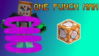 Meteoric Burst Attack with command blocks One Punch Man [upl. by Nonnairb]