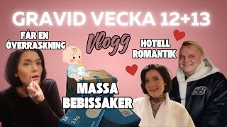 GRAVID VECKA 12  13 vlogg [upl. by Yrennalf291]