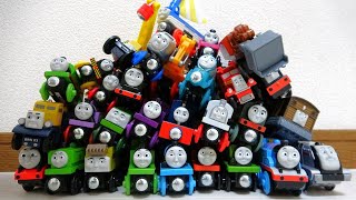 30 types of wooden Thomas train series introduction and running video for children [upl. by Gabe]