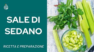 Come fare il SALE DI SEDANO ingrediente del BLOODY MARY [upl. by Terzas]