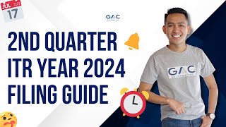 Freelancer 2nd Quarter 2024 ITR Filing Guide 📍 [upl. by Prendergast]