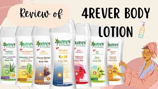 4Rever Body Lotions With Updated Price In Sri Lanka 2024  Glamler [upl. by Ariahay]