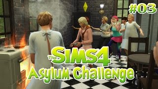 ASYLUM CHALLENGE • 03  FEUER  Lets Play Die Sims 4 [upl. by Petronia]