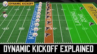 The NFLs new Dynamic Kickoff explained steelers nfl [upl. by Donela]