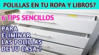 🌺 cómo eliminar LAS POLILLAS de tu casa FÁCIL Y RÁPIDO [upl. by Adnohsal]