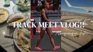 D1 TRACK MEET VLOG  full meet experience grwm  more [upl. by Sansbury312]