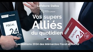 Mémento Fiscal et Social 2024 – Vos supers alliés du quotidien [upl. by Margarete]