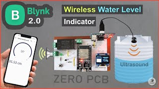 IoT Based Water Level Monitoring system using ESP32 Blynk amp Ultrasonic Sensor [upl. by Namad]