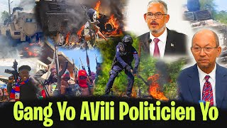 Gang Yo AVili Politicien Yo Bandi Viv Ansanm Fon Pote Boure Barbecue Pa Nan Kache Men Voye Ròch Ankò [upl. by Llecrup]