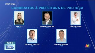 Candidatos e eleitores de Palhoça um olhar sobre as Eleições 2024 [upl. by Friday]