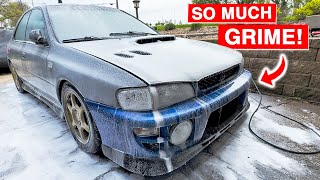 This Subaru Is Filthy  Deep Clean  Impreza GF8 Build EP5 [upl. by Nosyla]